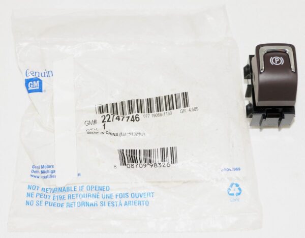 Genuine OEM 22747746 GM Parking Brake Switch