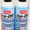 2 Pack CRC 05346 Ice-Off Windshield Spray De-Icer 12 Oz Melts Ice Snow Frost