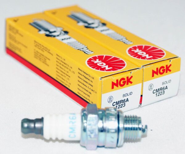 2 Pack Genuine NGK 1223 CMR6A Nickel Spark Plugs