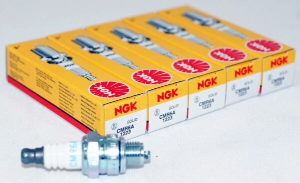 5 Pack Genuine NGK 1223 CMR6A Nickel Spark Plugs