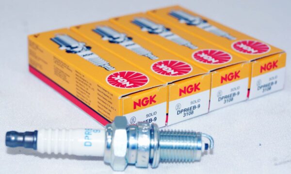 4 Pack Genuine NGK 3108 DPR6EB-9 Nickel Spark Plugs