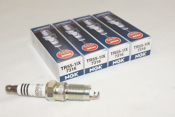 Set of 4 NGK 7316 TR55-1IX Iridium IX Spark Plugs