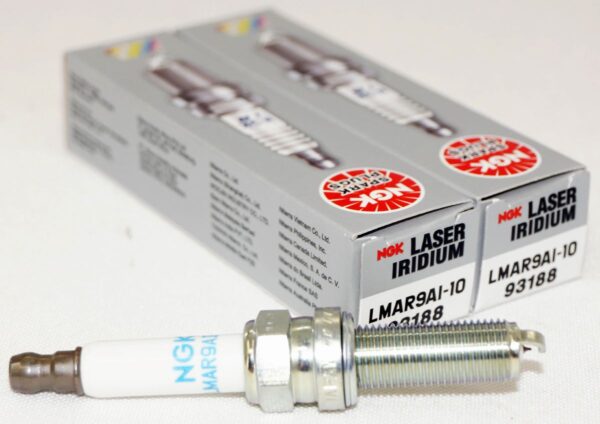 Set of 2 Genuine NGK 93188 LMAR9AI-10 Laser Iridium Spark Plugs for KTM