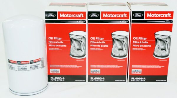 3 Pack Genuine OEM Motorcraft FL1995A Engine Oil Filter Ford F4TZ6731B