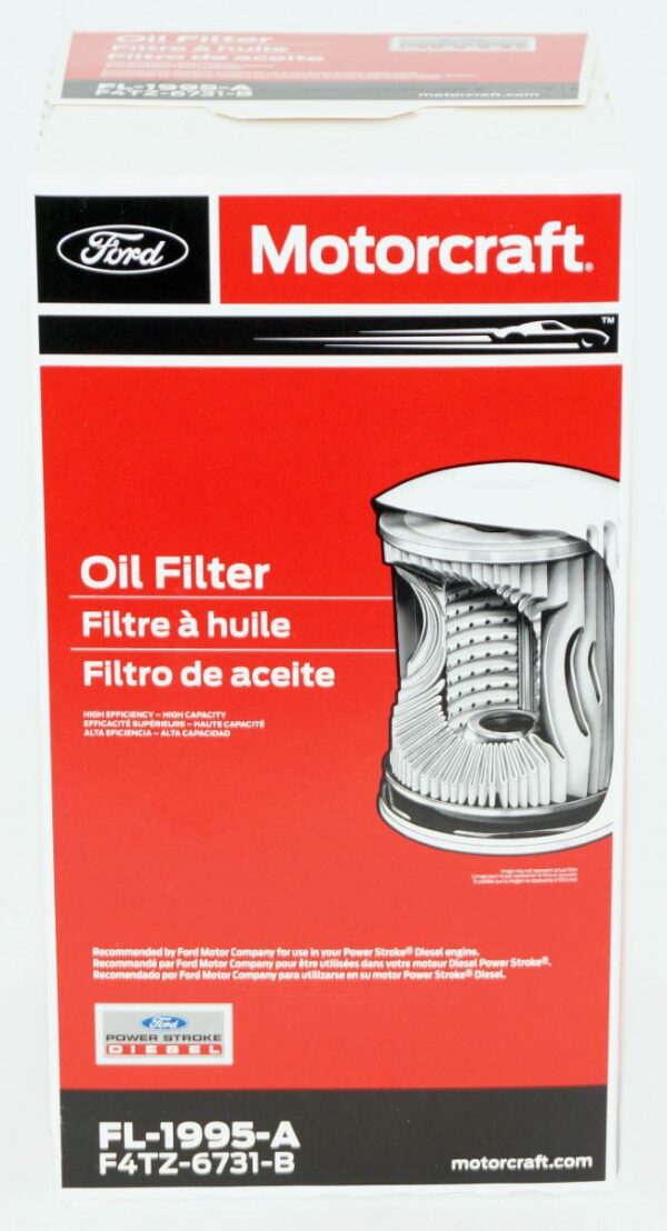 3 Pack Genuine OEM Motorcraft FL1995A Engine Oil Filter Ford F4TZ6731B - Image 5