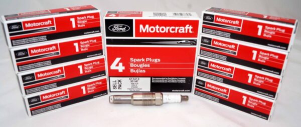 Set of 8 Genuine OEM Motorcraft Platinum Spark Plug SP547 SP547X Ford