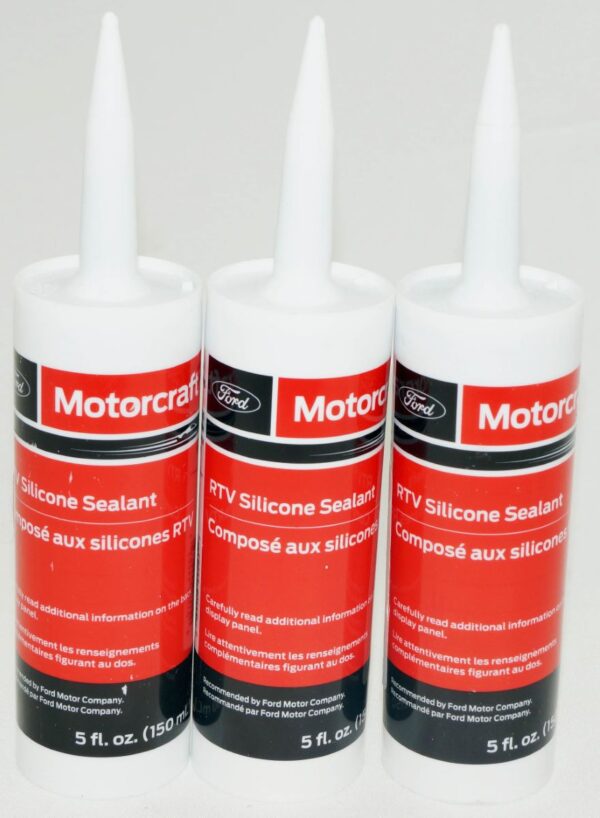 3 Pack TA31 Ford Motorcraft RTV Silicone Sealant Grey Oil Pan Use by 7/22/24