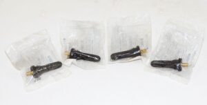 Set of 4 Schrader 20018 TPMS Snap-In Valve Stem Parallel Key Sensor Service Kit