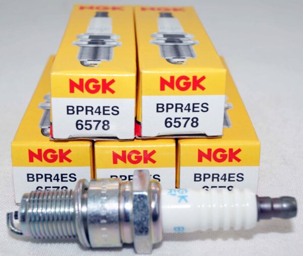 Set of 5 Genuine NGK 6578 Spark Plugs BPR4ES