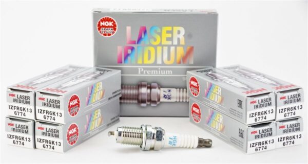 Set of 8 Genuine NGK 6774 Spark Plug Laser Iridium IZFR6K13