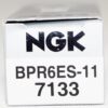 Genuine Authentic NGK 7133 Nickel Spark Plug Standard BPR6ES11 - Image 2