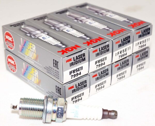 8 Pack Genuine Authentic NGK 7994 Laser Iridium Spark Plugs IFR5E11