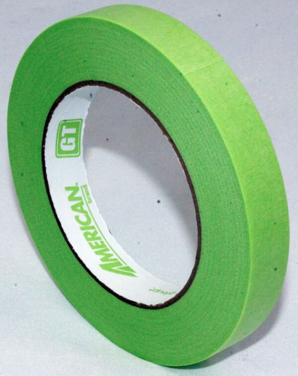 48 Rolls Green Masking Tape 3/4" x 60yds. GT1855 IPG American Tape - Image 2