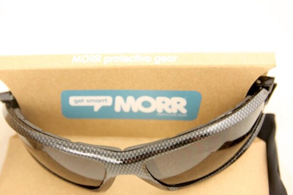 Marrconi Z75 Sport Sun Glasses Fog Armorr Black Carbon Frame Gray Lens - Image 3