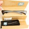 Marrconi Z75 Sport Sun Glasses Fog Armorr Black Carbon Frame Gray Lens - Image 4