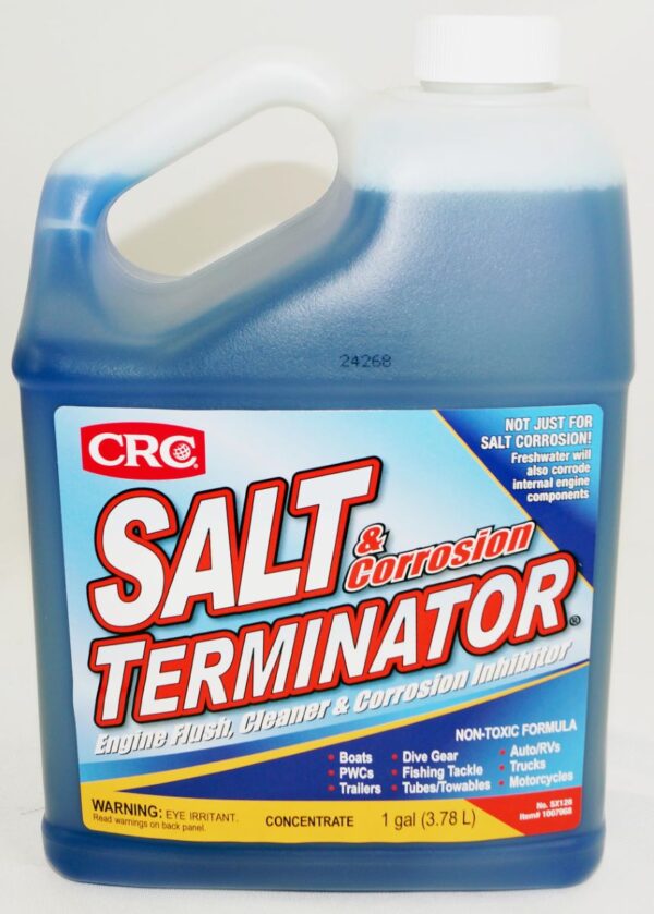 Case of 6 CRC Salt Terminator Engine Flush Cleaner & Corrosion Inhibitor 1 Gal - Image 2
