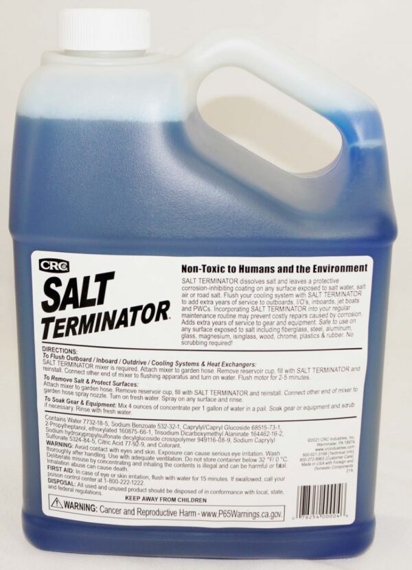 Case of 6 CRC Salt Terminator Engine Flush Cleaner & Corrosion Inhibitor 1 Gal - Image 3
