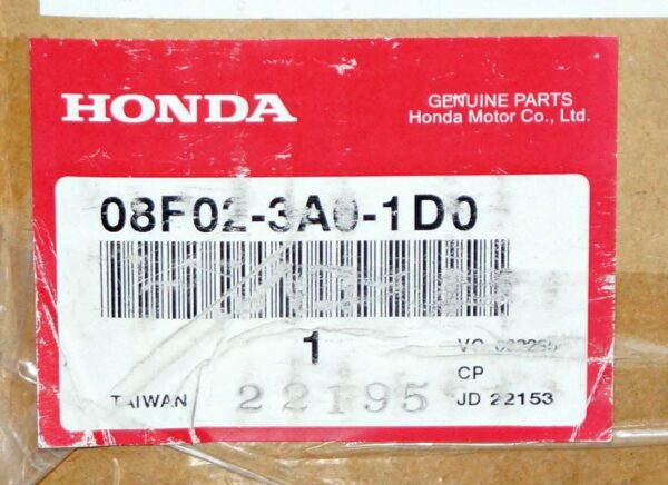 Genuine OEM Honda CR-V Black Tailgate Spoiler 08F02-3A0-1D0 - Image 2