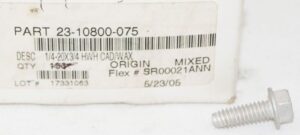 Box of 84 Freightliner 23-10800-075 Screw Hex Washer Head 1/4-20 X 0.75 in. L