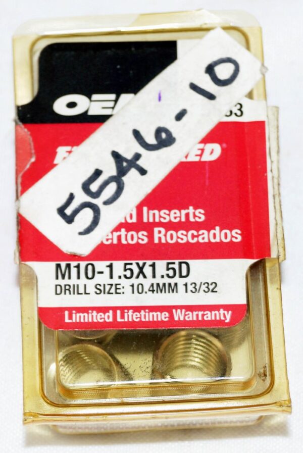 OEM Tools 25633 5546-10 Fix-A-Thred Thread Inserts 10 Pieces M10-1.5 Metric - Image 2