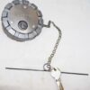 Velvac 600185-6 Aluminum Fuel Cap Female Vented Locking with Keys