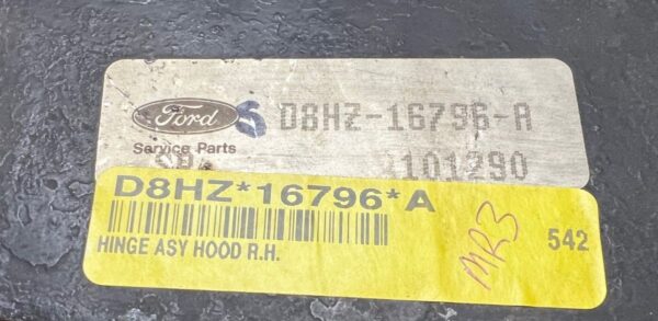 Hinge Assembly Hood RH for Freightliner D8HZ16796A - Image 5