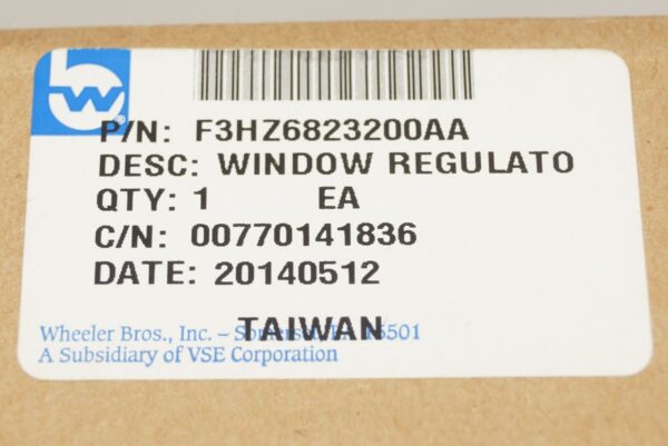 Heavy Duty Manual Window Regulator (Regulator Only) F3HZ6823200AA - Image 5