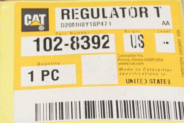 Genuine OEM 102-8392 Cat Caterpillar Regulator Thermostat - Image 4