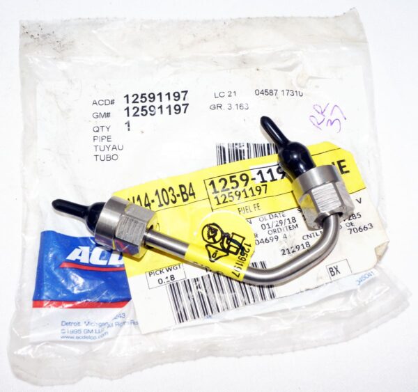 Genuine GM OEM 12591197 Retainer Fuel Line Clip Gas Line