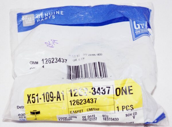 Genuine OEM GM 12623437 Camshaft Position Actuator Magnet Gasket Seal LS Series - Image 2