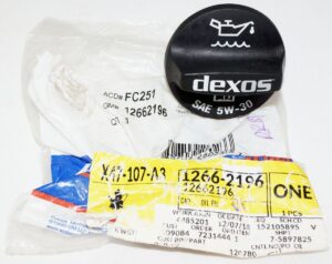 Genuine OEM ACDelco FC251 GM 12662196 Engine Oil Filler Cap dexos 5W-30