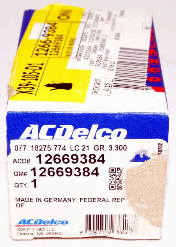 Genuine OEM 12669384 ACDelco GM Fuel Injector Chevy Buick Cadilac GMC - Image 2