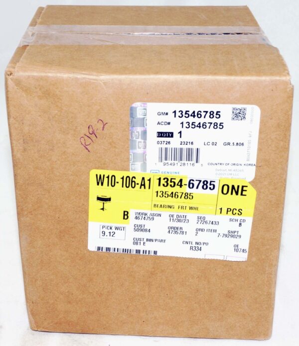Genuine OEM 13546785 GM Rear Wheel Hub and Bearing Assembly - Image 2