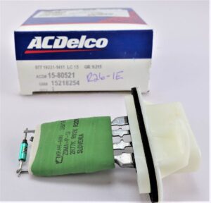 Genuine OEM ACDelco 15-80521 HVAC Blower Motor Resistor GM 15218254