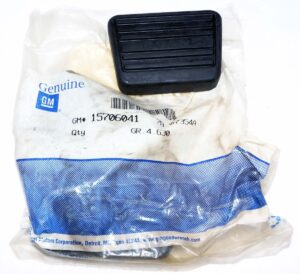 Genuine OEM 15706041 Genuine GM Clutch or Brake Pedal Pad Cover 85-99 C/K Series