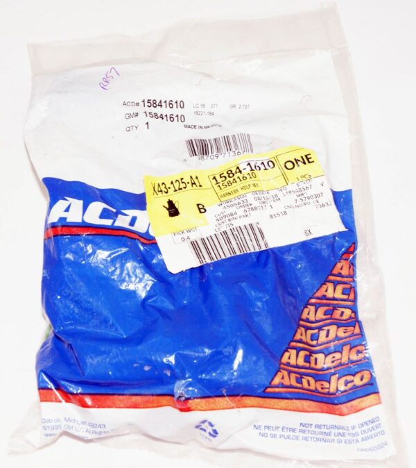 Genuine ACDelco OEM 15841610 GM Headlamp Wiring Harness - Image 2