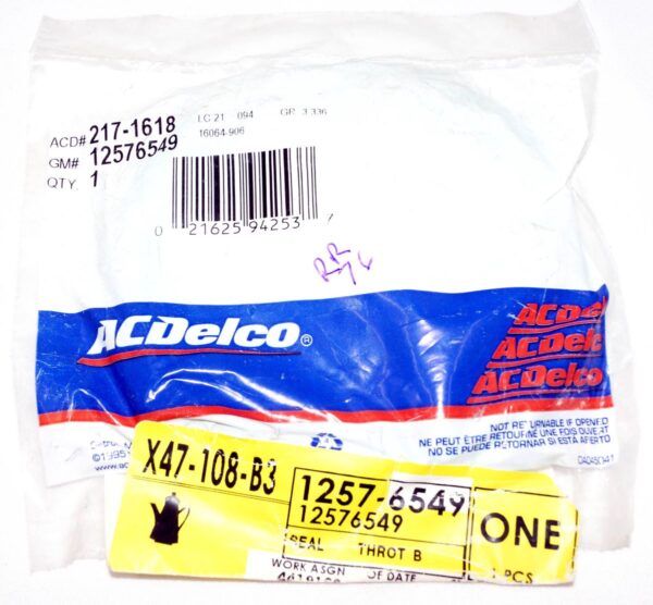 Genuine OEM ACDelco Fuel Injection Throttle Body Mounting Gasket GM - Image 2