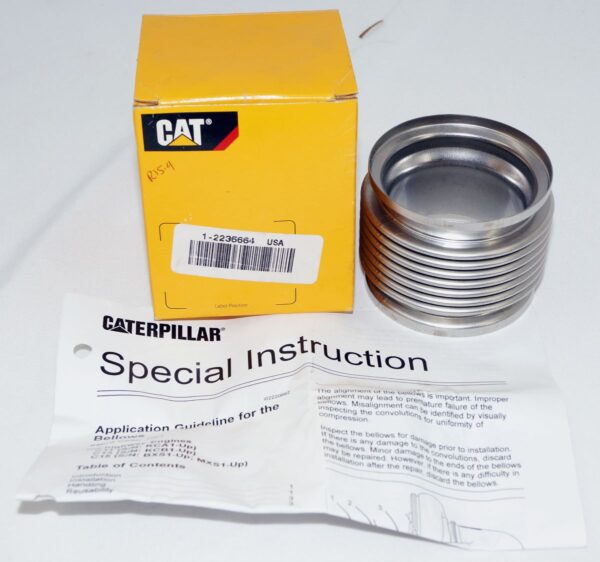 Genuine Caterpillar 223-5664 61MM Inner Diameter Bellow Joint Expansion