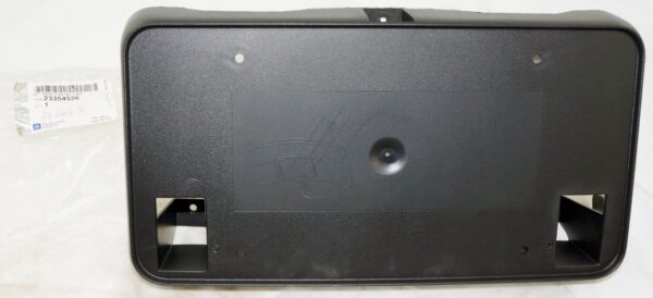 Genuine OEM 23354526 GM Front License Plate Bracket 16-19 Silverado