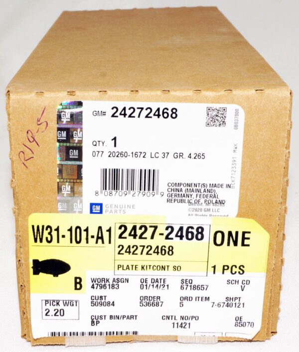 Genuine OEM ACDelco 24272468 GM Auto Trans Control Solenoid Valve Filter Plate - Image 2
