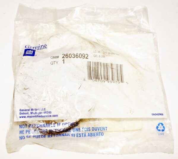 Genuine OEM 26036092 GM Front Axle Clutch Cable Sleeve - Image 2