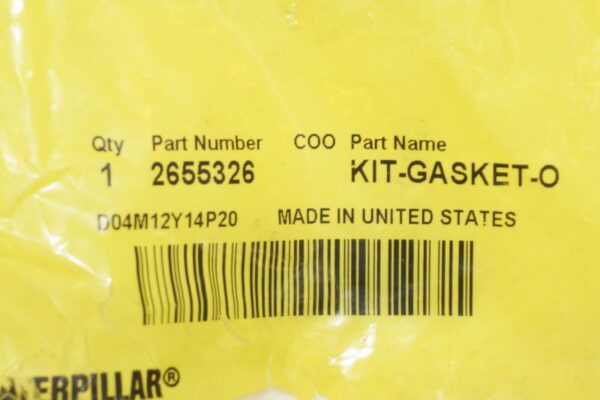 Genuine Catepillar 6V-5134 Oil Pump Gasket Kit 2655326 - Image 6
