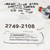 FSC 2749-2108 Parking Brake Light Pressure Switch 2749-2108 for Freightliner