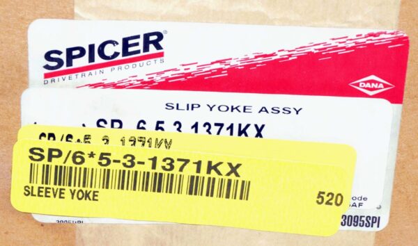 6-5-3-1371KX Slip Yoke Assembly Spicer - Image 2