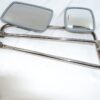 Wide Angle Non Retractable Stud Mount System Mirrors SS 713113 Right & Left Side - Image 3