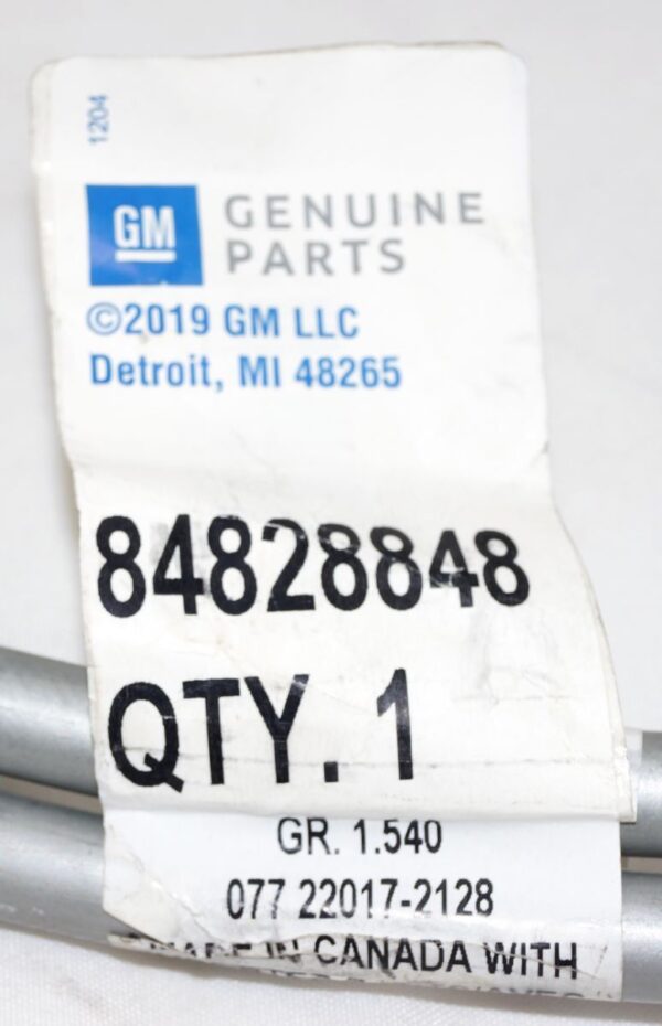 Genuine OEM GM 84828848 Engine Oil Cooler Hose Assembly - Image 2