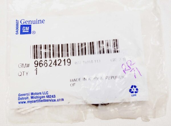 Genuine OEM 96624219 GM Ignition Transponder Key Blank Bowtie - Image 2