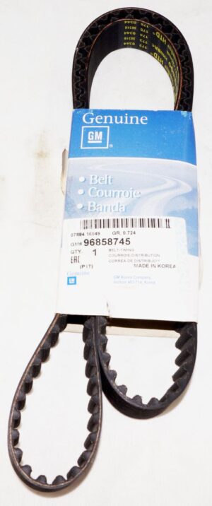Genuine OEM 96858745 GM Chevy Engine Timing Belt