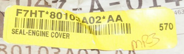 F7HT80103A02AA Seal Engine Cover - Image 2