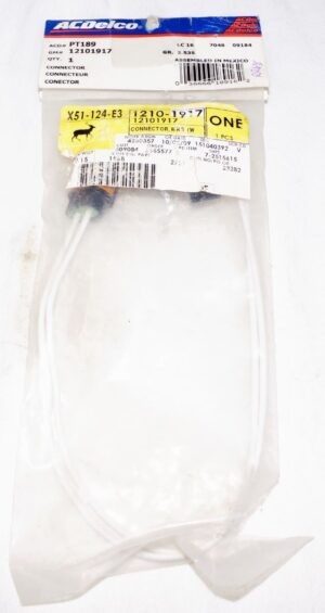 Genuine OEM ACDelco PT189 Female 2-Way Wire Connector GM 12101917